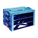 ボッシュ L-BOXX(エルボックス) 引き出しラック3段セット ブルー I-BOXX RACK3【2506DFD_3】