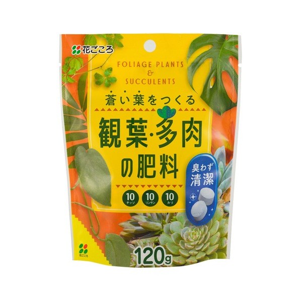 花ごころ 多肉植物の肥料 120g 1袋