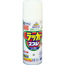 アサヒペン アスペンラッカースプレー 420ml 白 1本