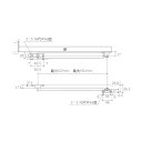 丸喜金属本社 ニュードアストッパー(高受型・細座) S-408R 301 1点