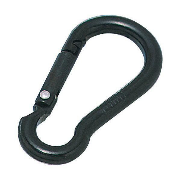 水本機械 アルミスナップフック(ブラック) 線径6mm A-679 1点