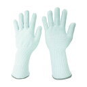 ミドリ安全 耐切創性手袋カットガード F102ロング L ブルー CUT GUARD-F102LONG-L 1点