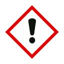 日本緑十字社 GHSステッカー標識 感嘆符! GHS‐7(中) 70×70mm 037207 5枚【2506DFD_5】