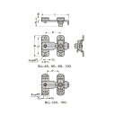 特徴 ■特徴 ばねの力で掛け金部を押さえるため、振動などで掛け金が外れるのを防止します。 掛け金を外す時は、PUSH部を押してください。 逆位置に取り付けると、PUSH部をワンプッシュするだけで掛け金が外れる便利な使い方ができます。 ■用途 扉、柵用。 ■仕様 スガツネ工業 ステンレス製内掛け BLL型(140−059−073) ■付属品 十字穴付なべタッピンねじ ■材質 ステンレス（SUS304） ■注意点 画像は同シリーズのいずれかの製品であり、こちらの品番のものとは外観が異なる可能性があります。 掛け金 関木 貫木 関の木 仕様 サイズ 133 x 52 x 28 mm 原産国 日本 BLL100