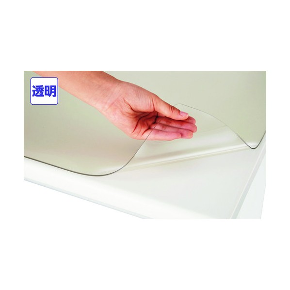 ナイキ デスクマット シングルタイプ 透明 1510×745 CR111S 1点