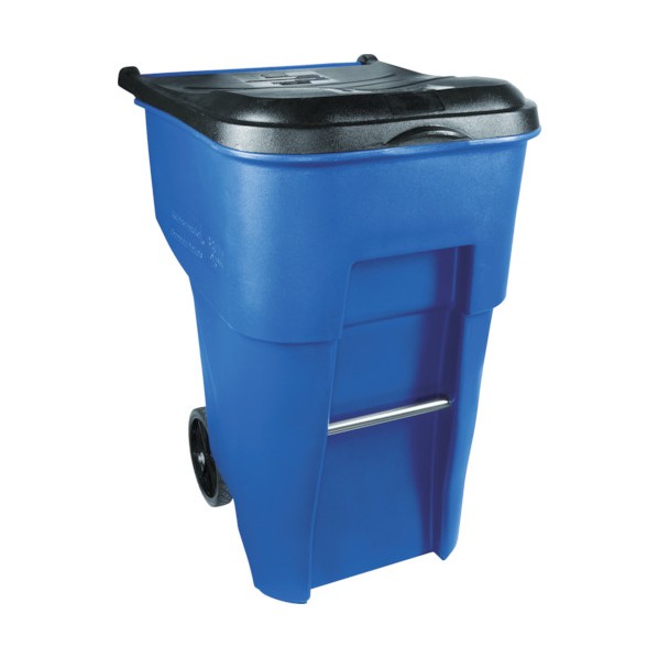 ラバーメイド ブルートロールアウトコンテナ 359．6L ブルー 9W227365 1個