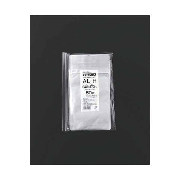 セイニチ チャック袋「ラミジップ」AL−H平袋アルミタイプ240×170 225 x 340 x 35 mm AL-H 1300枚