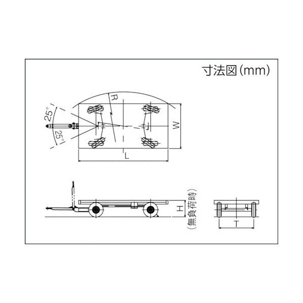  4إʥå뼰ȥ졼顼 Ѻܲٽ 8000kg L40F-N4-080N 1