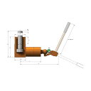Simson社 コンパクトジャッキ ストローク30mm 最大能力15.5t 1530 1点