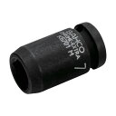 バーコ(BAHCO) 1/4” インパクトソケット12mm K6701M-12 1点【2506DFD_5】