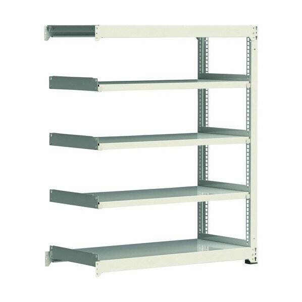 ※法人専用品※アイリスオーヤマ 軽中量ラック(200kgタイプ・3段タイプ) 連結型・高サ2400mm ホワイト ML..