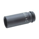 トップ工業 TOP超ロングインパクトソケット薄肉タイプ 13mm PT-413SL 1点