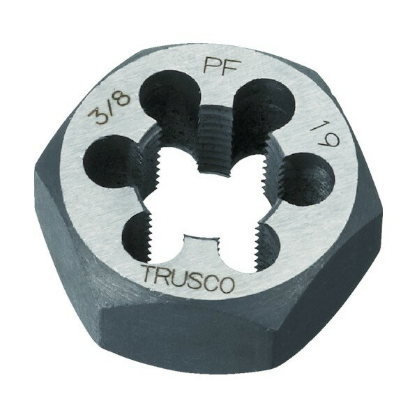 トラスコ(TRUSCO) 六角サラエナットダイスPF1／2－14 52 x 51 x 24 mm TD6-1/2PF14 1点