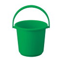トラスコ PPカラーバケツ15L緑 310 x 310 x 300 mm TPPB-15-GN 1点