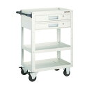 トラスコ(TRUSCO) イーグルワゴン 750X500XH880 引出付 W色 EGW-973V2-W