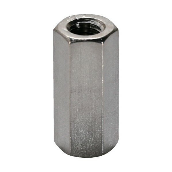 トラスコ 高ナット(長ナット) スチール ユニクロ W5/16×40 B130-511640 10個