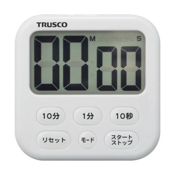 トラスコ(TRUSCO) 時計機能付デジタルタイマ TDT-542 1点