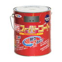 アサヒペン 油性スーパーコート 1.6L 銀黒 1点