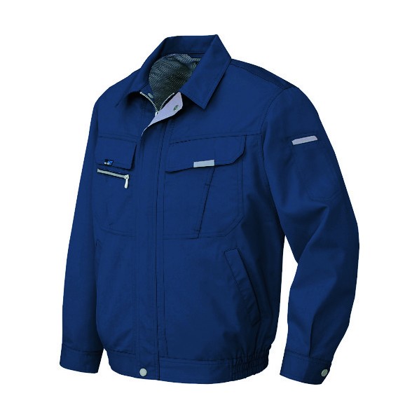 特徴 ■特徴 部屋干しできるワークウェア、オンリーアイトスで時乾短縮です。 ■仕様 帯電防止T8118適合 抗菌防臭・消臭 吸水速乾 ファスナー：ビスロン（イージートラックファスナー） ドットボタン：プラスチック 背中メッシュ仕様 ■材質 素材：交織制電ライトツイル ポリエステル55％・綿45％ ボタン：プラスチック ファスナー：ビスロンR（スライダー：プラスチック） ファスナー：ビスロンR（スライダー：プラスチック）イージー・トラックファスナー使用（フロント） 仕様 サイズ L カラー 008ネイビー 材質 ポリエステル55%・綿45% 9031