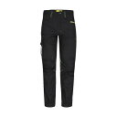 France Textile社 ワークパンツ エドワード ブラック Mサイズ 1386-BL-M 1点