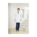 フォーク 男性ハーフコート ホワイト LL 1520-1-LL 1点