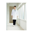 フォーク メンズ診察衣シングル ホワイト 4L 1530PO-1-4L 1点