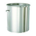 アズワン 日東ステンレスタンク大型レバーバンド式密閉タンク(フタ付)150L CTL-565 5-149-17 1個