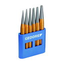 GEDORE ポンチ6本セット 113 樹脂ケース 8753680 6本