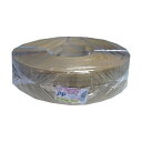 まつうら工業 PPバンド(金具シール・手締めストッパー兼用) 15.5mm×1000m ブラウン PPBAND-1000-BR 1巻