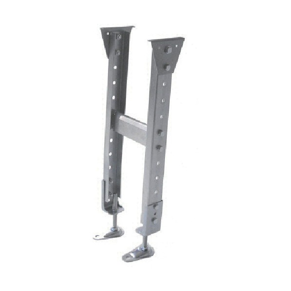 三鈴工機 スチール製固定脚 KGM型支持脚 ミニパラ用 H800±45mm KGM-3080(MP09) 1点