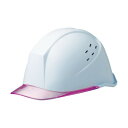 ミドリ安全 ミドリ安全 女性用ヘルメット LSC-11PCLV α ホワイト/ピンク 271 x 217 x 157 mm LSC-11PCLV-ALPHA-W/PK ヘルメット・軽作業帽