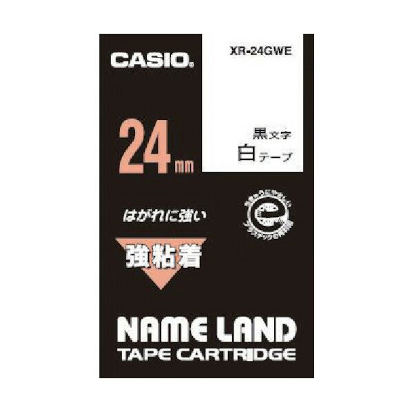 カシオ ネームランド用強粘着テープ24mm 48 x 28 x 80 mm XR-24GWE