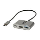 STARTEC.COM社 ドッキングステーション/USB-C/4K HDMI/100W PD/USBハブ/TB3/4/多機能 USBマルチハブ CDP2HDUACP2 1個(2)