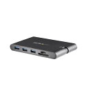STARTEC.COM社 USBマルチハブ/USB-C/4K HDMI又はVGA/100W PD/3xUSB/LAN/SD DKT30CHVSCPD 1個(2)