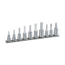 TONE ヘキサゴンソケットセット(ホルダー付)インチサイズ10pcs HHB210 1S