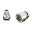 TONE(トネ) インパクト用ソケット インパクト用アダプター 4NV-17 1個