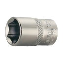 トラスコ(TRUSCO) ソケット6角タイプ差込角12.7対辺17mm 79 x 16 x 18 mm T4-17S