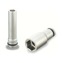 トネ インパクト用超ロングソケット ハンガータイプ 27mm 4NV-27L100HP 1