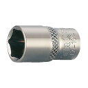 トラスコ(TRUSCO) ソケット6角タイプ差込角6.35対辺6mm 52 x 40 x 20 mm T2-06S