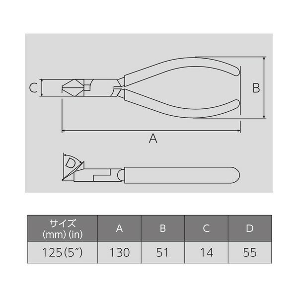 VICTOR(花園工具) ビクター斜ニッパ(