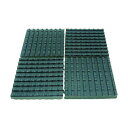 和気産業 ハイパー防振ゴムマット 4枚入 縦50mm?横50mm?厚さ10mm EGH-001 4枚【2506DFD_3】
