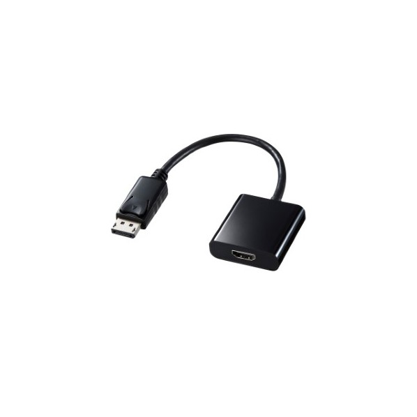 サンワサプライ DisplayPort-HDMI変換アダプタ AD-DPPHD01 1点