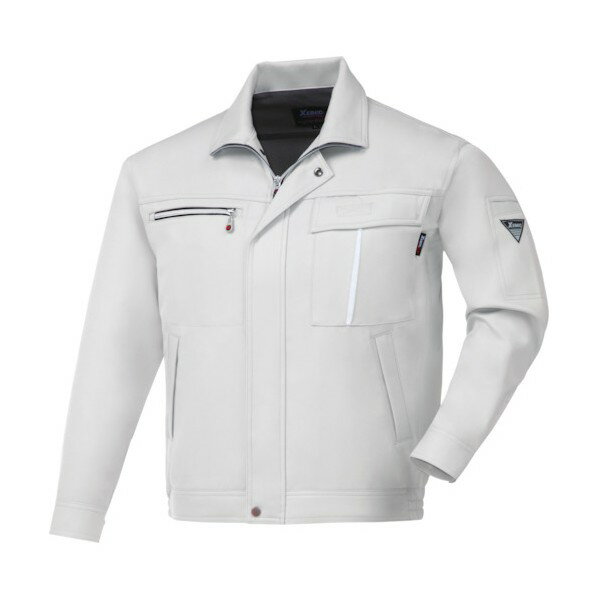 特徴 ■特徴 フラップポケットとシャープなファスナーポケット、洒落た非対称の胸ポケットのお洒落デザインです。 袖と身頃を一体化させた脇下のXEカットと背中のプリーツロンが連動するスムーズアップ機能で、激しい動きにも滑らかに対応します。 ■用途 作業全般 ■仕様 裏綿素材 帯電防止素材 ■材質 ポリエステル90% 綿10%(●表面:ポリエステル100%●裏面:ポリエステル65% 綿35%) 仕様 重量 720g 入数 1点 1240225L