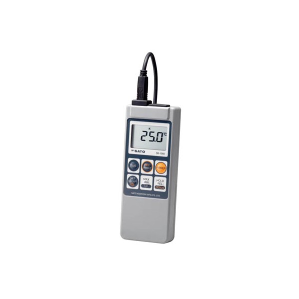 SATO メモリ機能付・防水デジタル温度計/8080-00 SK-1260/HONTAI 1台