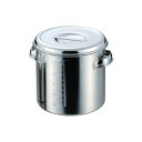 赤川器物製作所 AG 18-8深型キッチンポット(目盛付) 24cm(11.0L) 11024-1 1個(4)