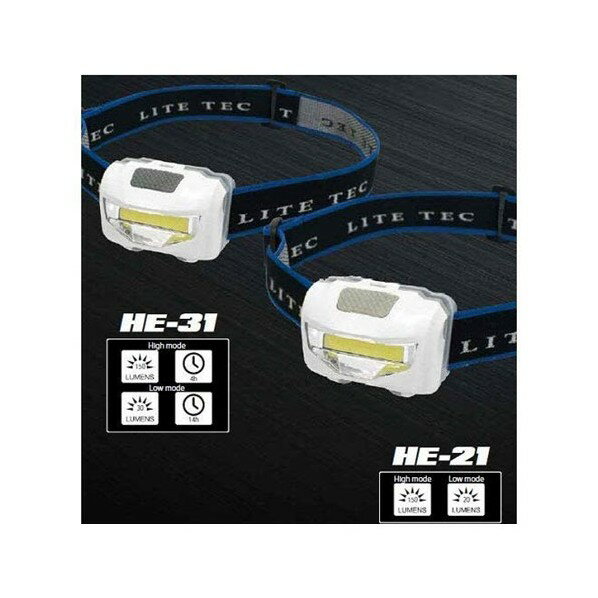 長輝LITETEC ヘッドライト充電式 1点