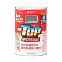 カンペハピオ 油性トップガード(つやあり) 油性多用途塗料 84×122 うすねずみ色 00017640431004 1缶