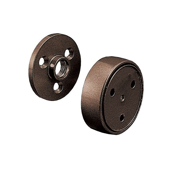 マツ六 35直ジョイント EL-18 手すり用ブラケット ブラウン 1個