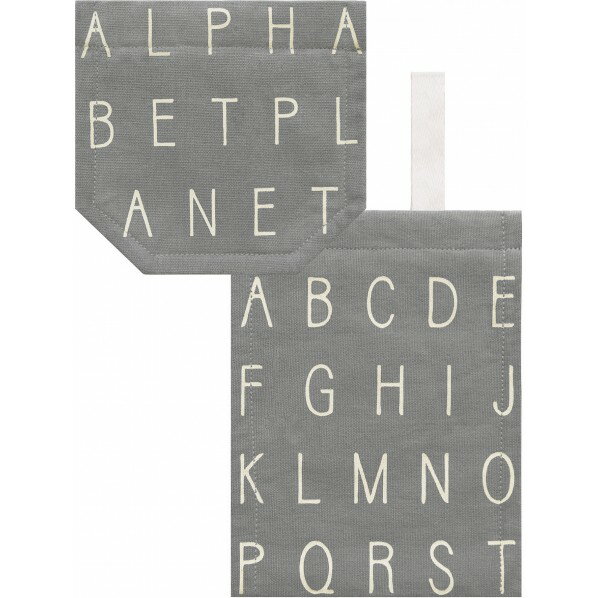 オカトー Saltoru？ペーパーホルダーカバー アルファベットGRY 005567 1枚