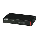 バッファロー 法人向け Giga対応 Layer2 スマートLiteスイッチ 8ポート BS-GSL2008 1個